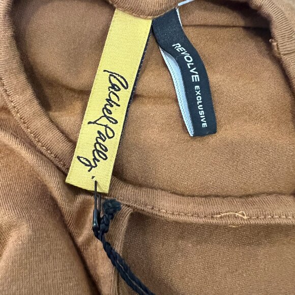 NWT RACHEL PALLY Lianne Mustard Cut Out Keyhole Long Sleeve Dress Size XS - Picture 9 of 10